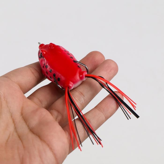 Umpan Pancing Silikon Bentuk Kodok - Umk01 - Green, Soft Rog Umpan Casting Gabus Toman Ikan