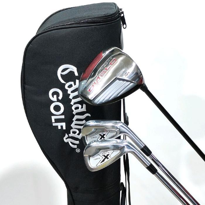 Beginner Golf Set Stick Golf Latihan Outdoor Driving Pemula Newbie