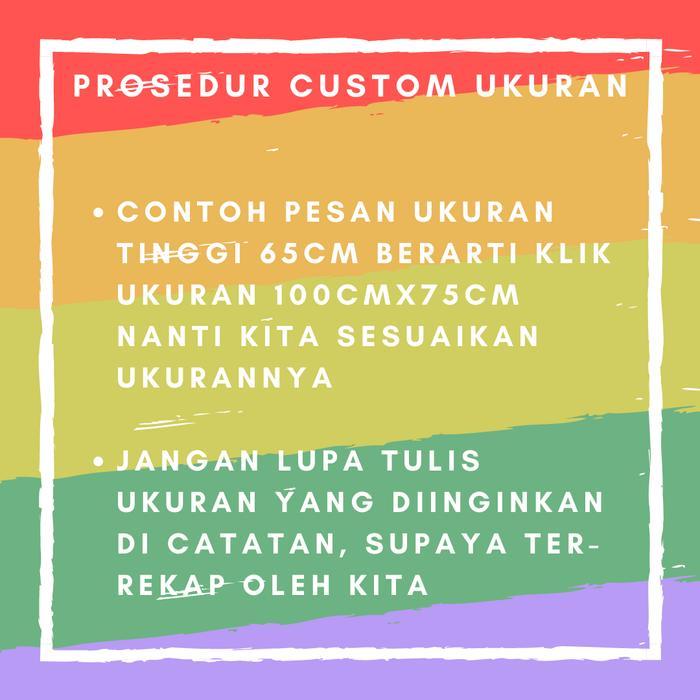 Gorden Kolong Dapur Hordeng Kolong Dapur Polos Warna Hitam