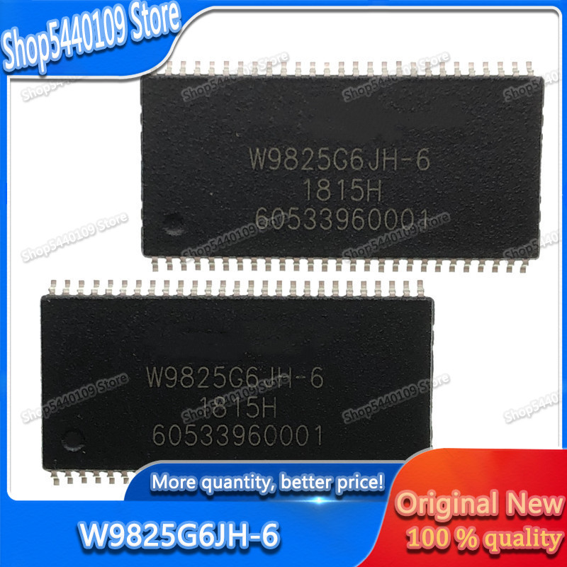 10PCS W9825G6JH-6 TSOP-54 W9825G6JH TSOP54 W9825G6 W9825 9825 16M *