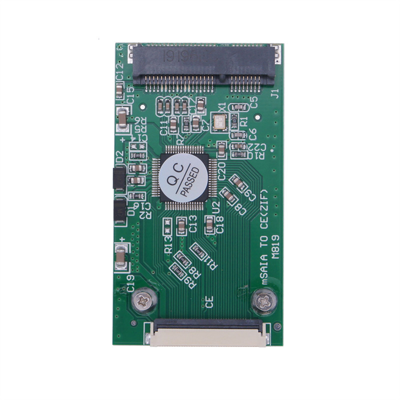MSATA SSD TO CE ZIF ADAPTER MINI PCI-E MSATA SSD TO 40PIN 1.8" CE (ZIF) CONVERTER CARD FOR IPOD IPAD