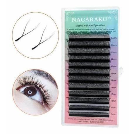 PopulerNih- Bulumata Yy Nagaraku Y Shape/Nagaraku Yshape/Nagaraku Y Lash Eyelash / Hitam / Eyelash /