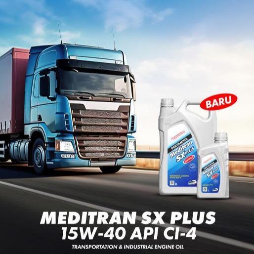 hi5f- Pertamina - Meditran Sx Plus - Sae 15W-40 - Api Ci - 4 - 5 Liter