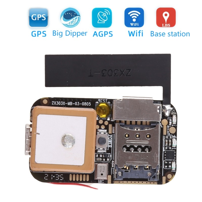 GPS Tracker GSM Wifi LBS Locator Tracking Voice Recorder TF Card Tracking Locator Multifunctional