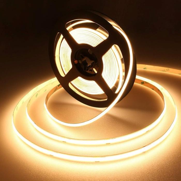 TERLARIS LED Strip COB 24V 10 Meter 320 Led / Lampu Strip LED COB 24 Volt 320L 10M READY