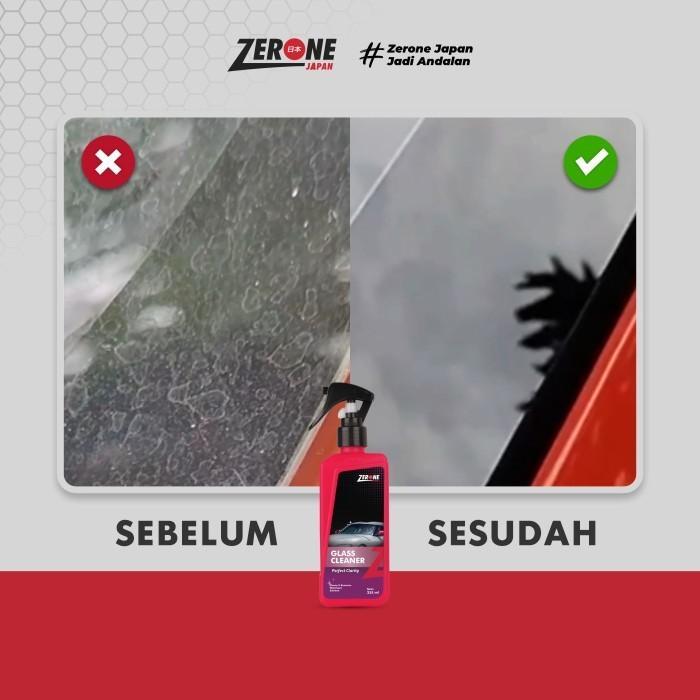 Promo Zerone Japan Paket Glass Coating Pengkilap Body Kendaraan Pembersih Jamur Kaca Ampuh Zerone