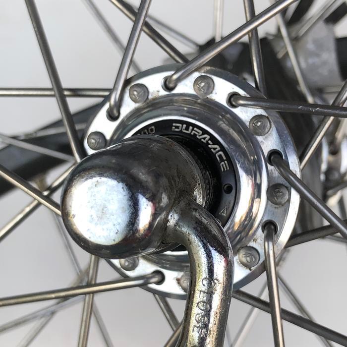 Wheelset 700 Tubular Ambrosio Nemesis Day Durex Hub Dura Ace Nos Ori