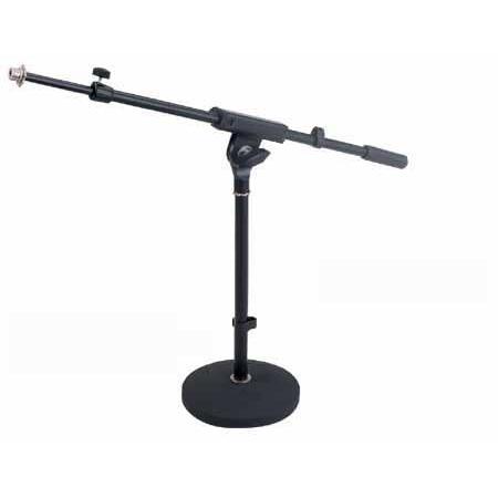 Mikrofon Stand DD031B dengan Kaki Tripod dan Penjepit Mikrofon - Penyangga Mikrofon Kokoh