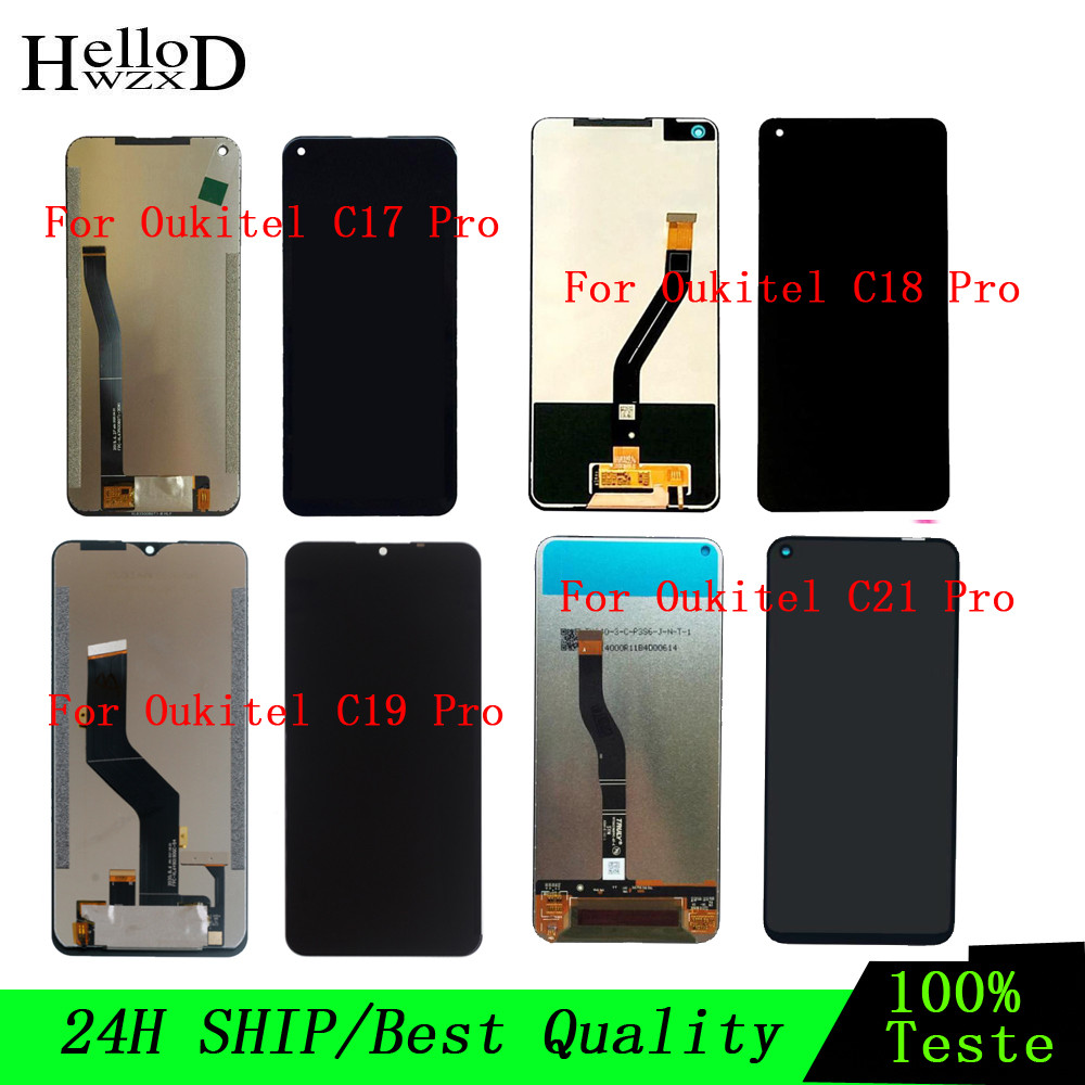100% Original Screen Assembly Display Module Repair Replacement For Oukitel C17 Pro C18 Pro C19 Pro