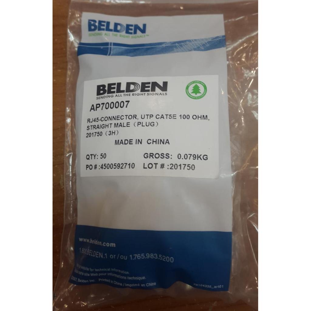 Nadia - Konektor Rj45 Belden Cat 5E / Rj 45 Belden / Belden Cat5