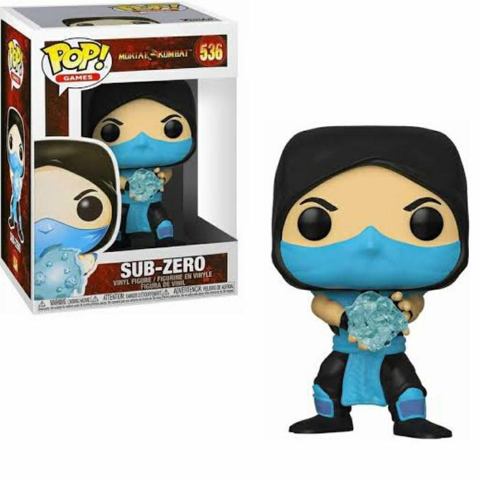 HOT SALE FUNKO POP MORTAL KOMBAT SUB ZERO 536 TERMURAH