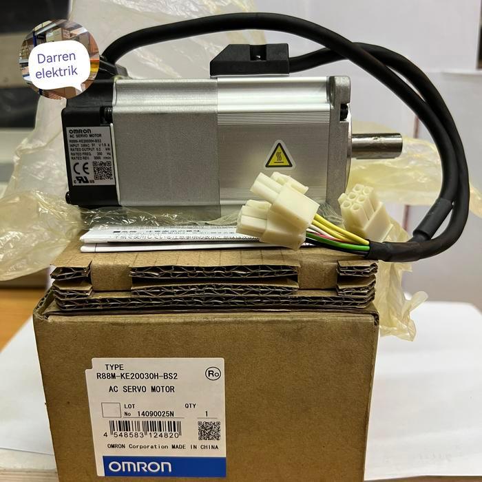 OMRON AC SERVO MOTOR R88M-KE20030H-BS2
