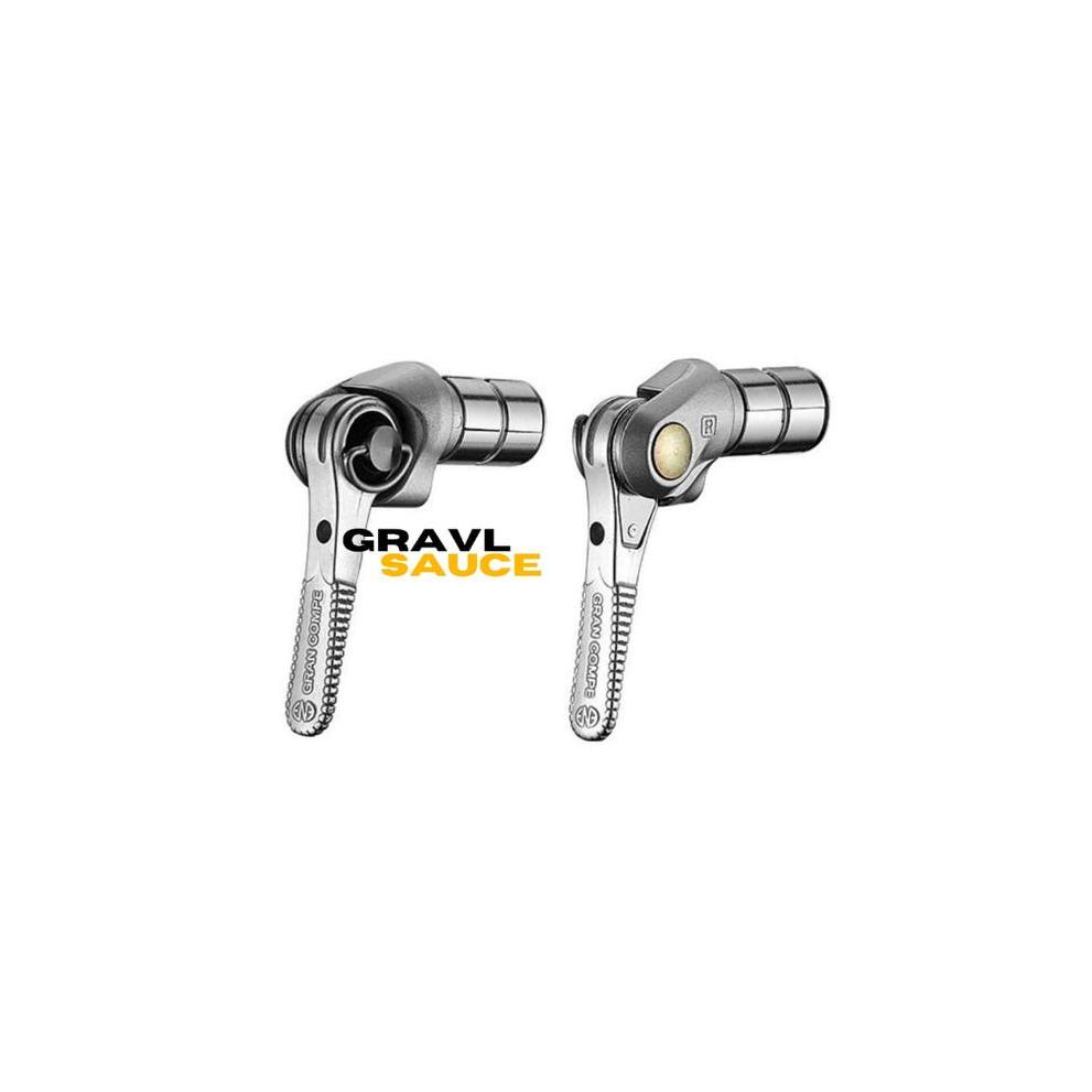 Dia Compe Ene Bar End Control Silver Bar End Shifter