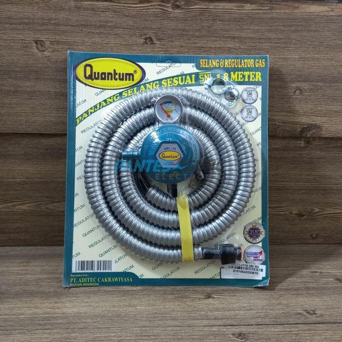 Selang+Regulator Quantum 032 selang quantum Diskon