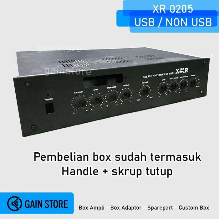 BEST SELLER BOX AMPLI AMPLIFIER XUTOR XR 0205 USB-NON PLAT BESI