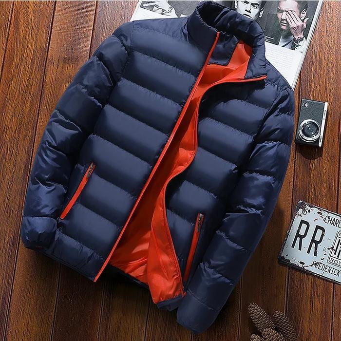 jacket winter pria / jacket winter musim dingin / winter - navy, S