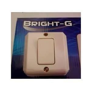 NEW SAKLAR SINGLE BRIGHT-G OUTBOW DITEMPEL SAKLAR ENGKEL BG-701 BG701