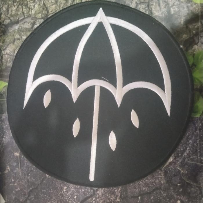 Bordiran Back Patch Besar Payung Teduh Bulat