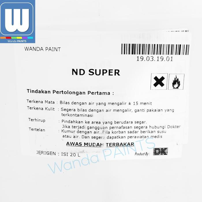 NEW Thinner Jerigen ND SUPER (20 liter)