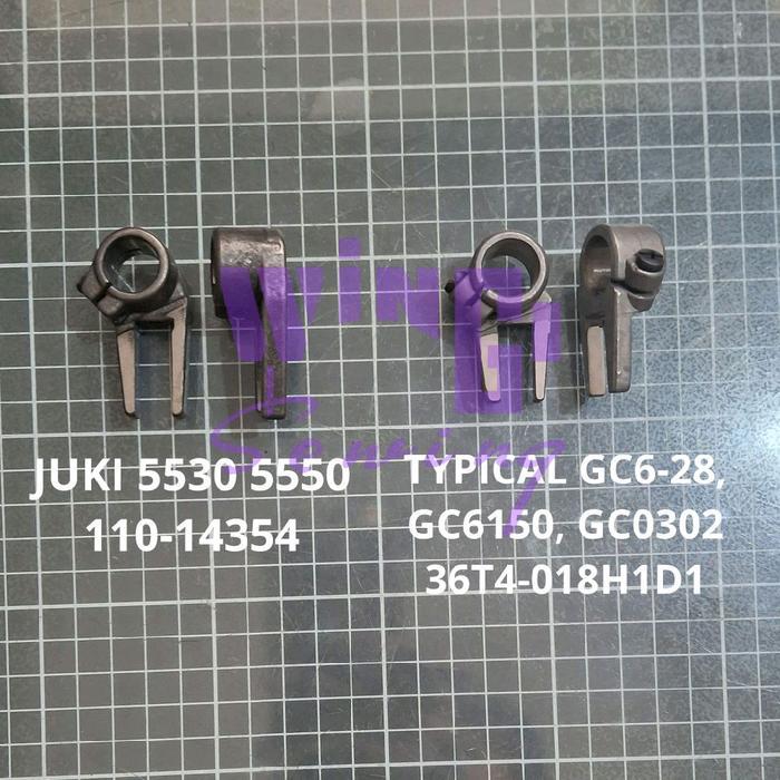 36T4-018H1D1 Typical Gc628 Gc0302 Cagak Dudukan Gigi Highspeed / Walking Foot Crank Mesin Jahit