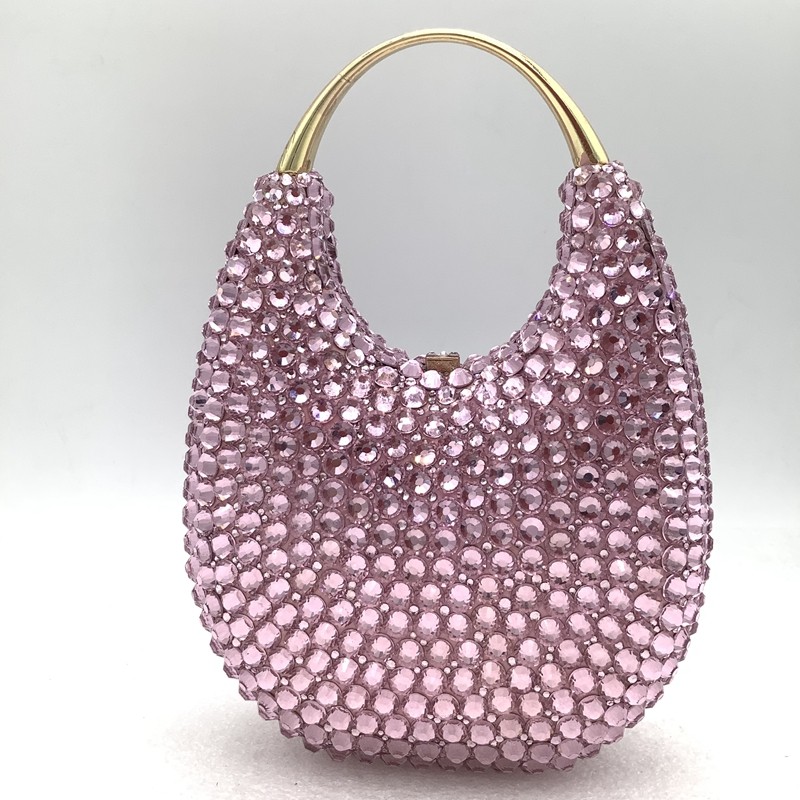 Lady Crystal Clutches Diamonds Chain Evening Bag Wedding Party Rhinestones Clutch Bag Purse Evening