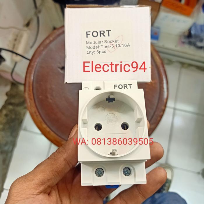 HOT SALE STOP KONTAK DIN RAIL 16A/DIN RAIL STOP KONTAK FORT