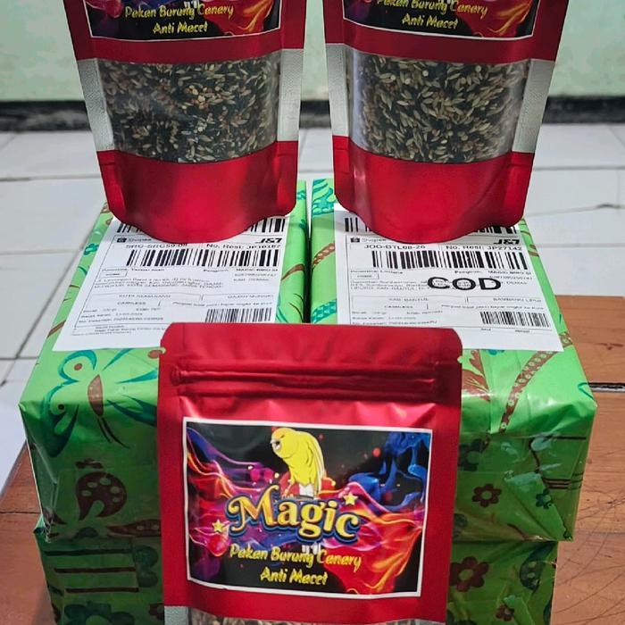 Magic Pakan Burung Kenari Anti Macet