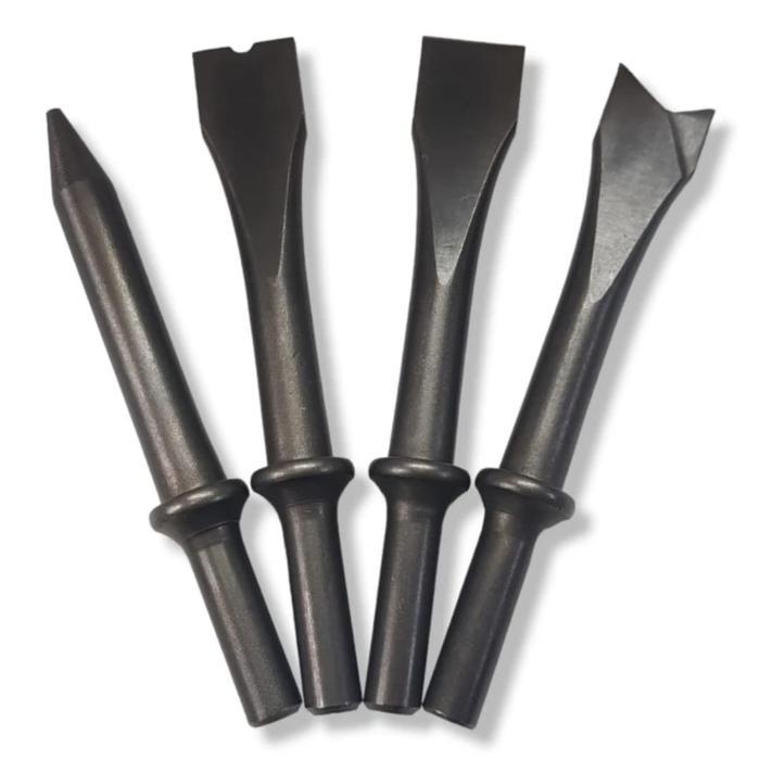 Bisa Grab Air Hammer Chisel / Mata Pahat Angin 4Pcs Made In Taiwan