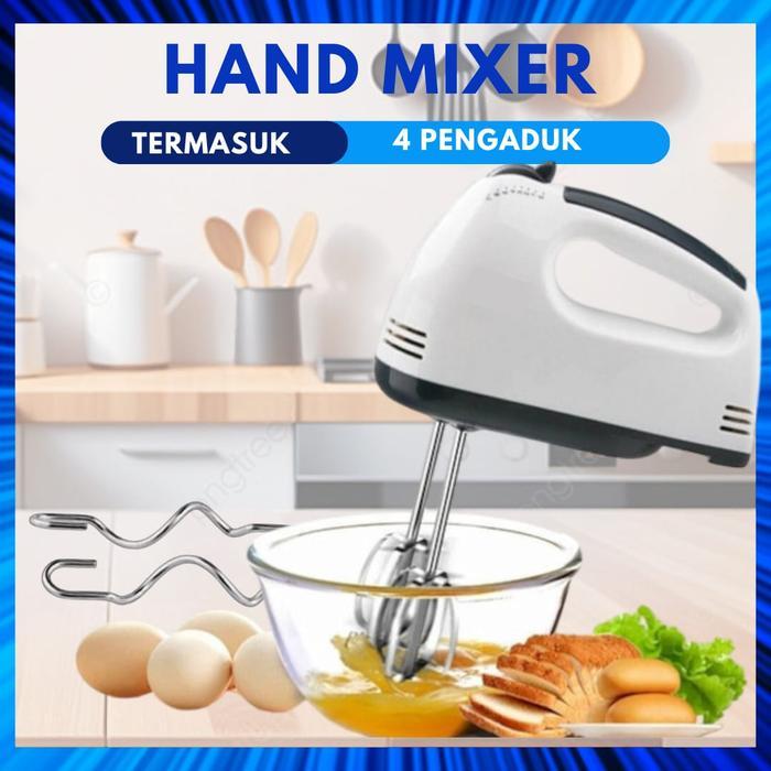 SUPER HAND MIXER PENGOCOK TELUR SCARLET / HAND MIXER SQRS