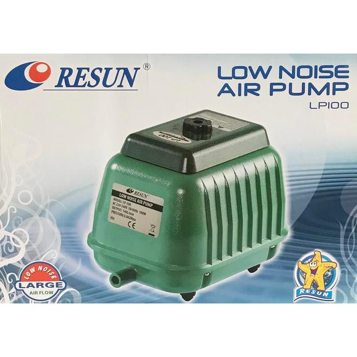 Resun pompa udara LP 100, air pump aquarium, kolam koi, oksigen