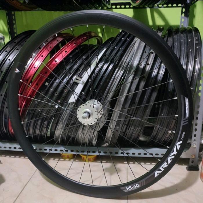 TERBARU wheelset depan arya velg depan fixie - vekg depan road bike velg fixie