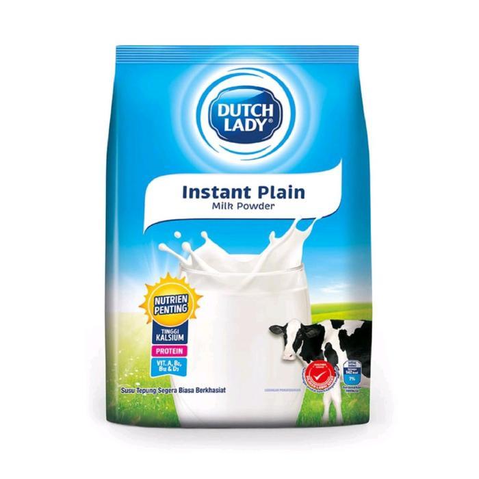 DUTCH LADY Biasa Susu Bubuk Instan Malaysia (900g)
