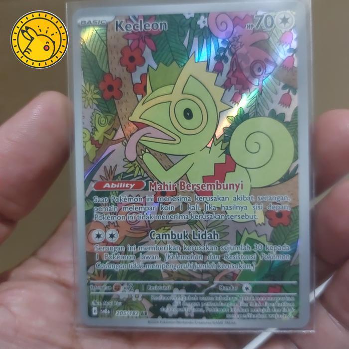 Kecleon AR sv8s Pokemon TCG Indonesia