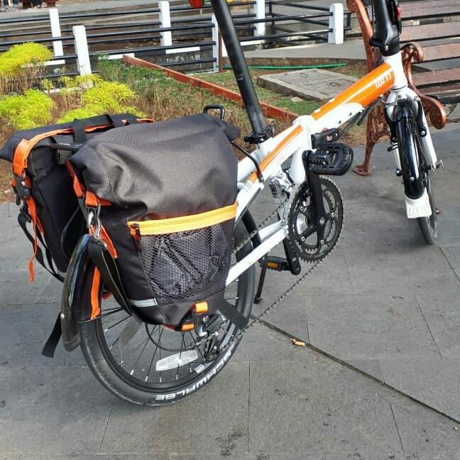 Polygon Bicycle - Tas Touring Sepeda Pannier