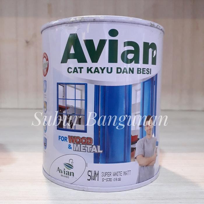 Promo Cat Kayu Dan Besi Avian Doff / Cat Minyak Avian Doff Matt 1 Kg Original