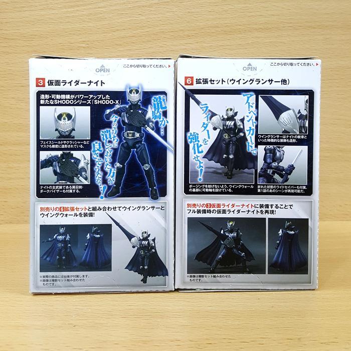 SHODO-X KAMEN RIDER 4 [Ryuki] Masked Rider Knight Expansion Parts Set (Wing Lancer Knight Cape