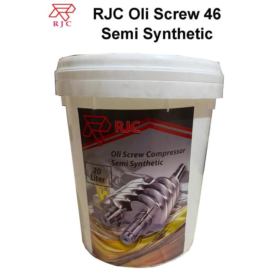 RJC Oli Kompressor Screw semi synthetic - RJC Semi Synthetic 20L
