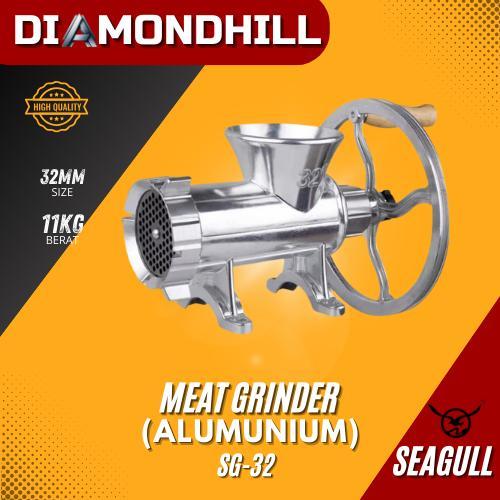 Gilingan Daging Manual Besi Stenless Sg32 Gilingan Daging Manual Aluminium Seagull