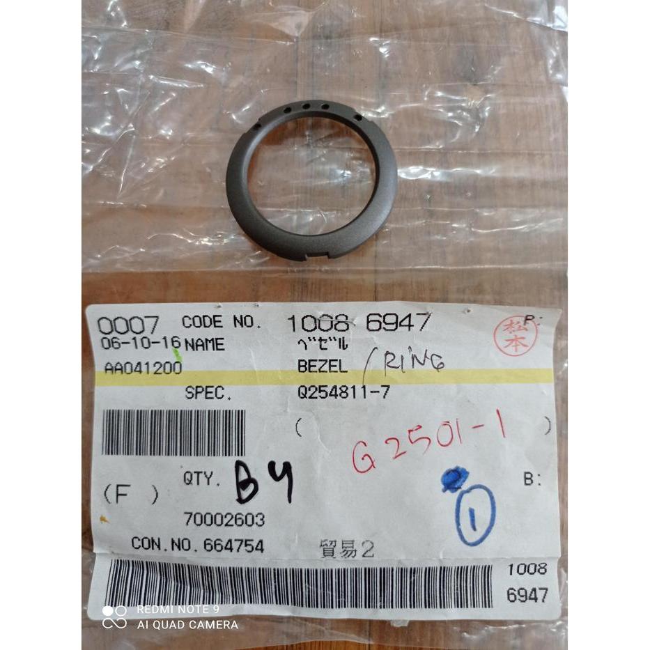 sparepart jam tangan bezel B4 BEZEL G-2501 ring kode part 1008-6947