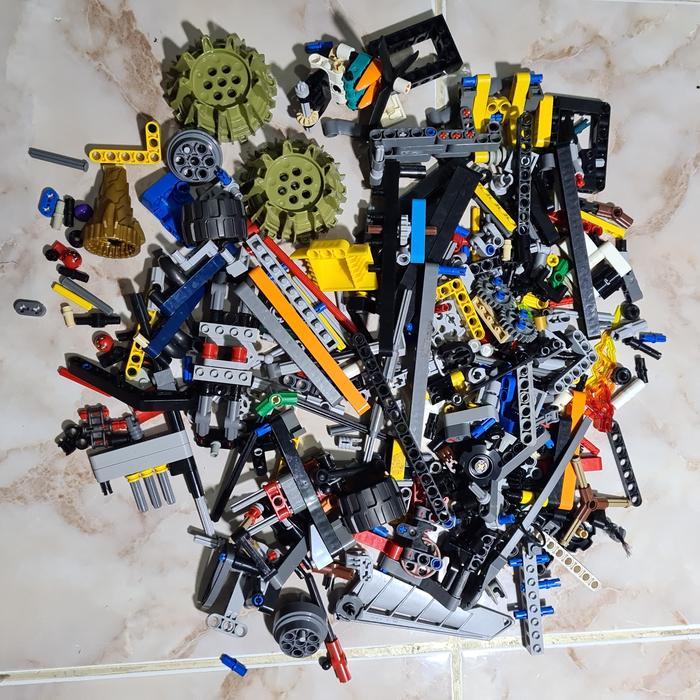 NEW PROMO TECHNIC curah Brick kiloan Original second mainan block bekas lego