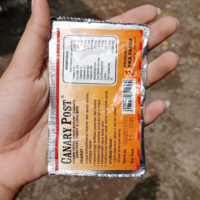 KENARI POST VITAMIN UNTUK KESEHATAN BURUNG KENARI