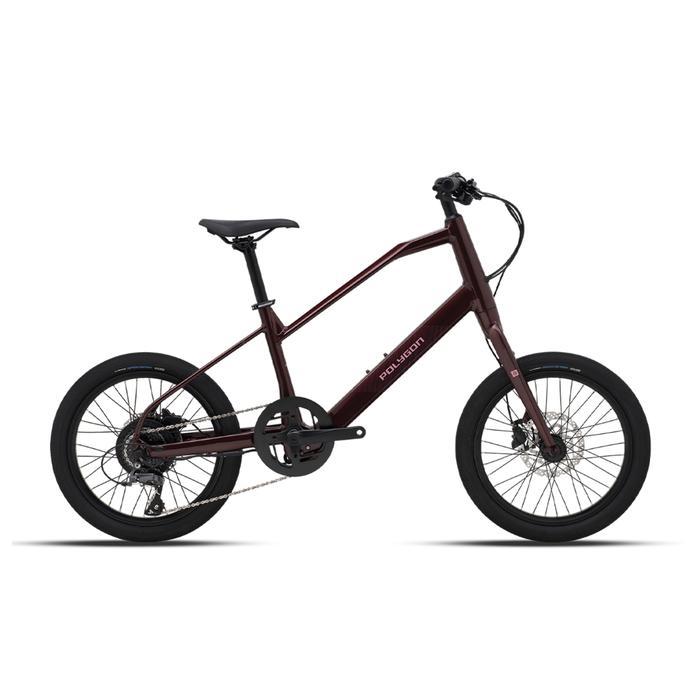 Polygon Ebike Sepeda Elektrik Perkotaan Gili Velo Commuting Bike - Maroon