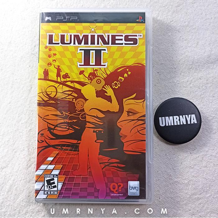 Kaset Lumines II 2 PSP UMD Disk Game CD Playstation games PS