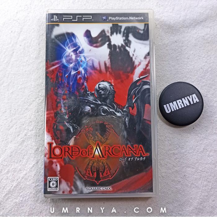 Kaset Lord of Arcana Acana PSP UMD Disk Game CD games
