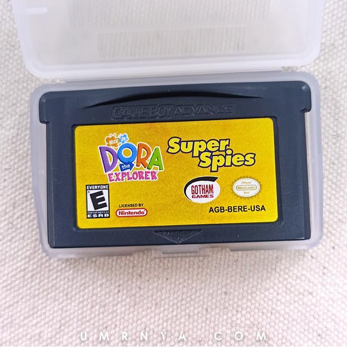Kaset Gameboy Dora The Explorer Super Spies Nintendo Game boy GBA SP