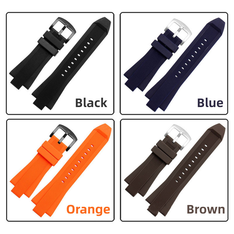 Soft Silione thband Suitable for Mihaol Kors MK8184 MK8729 MK9020 MK8152 MK9020 Rubber Strap th