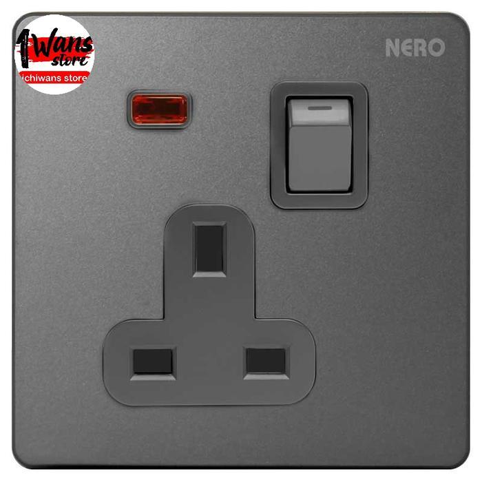 Nero Stopkontak Ac Casa X2 X21311Vd-Gr (Grey) Socket