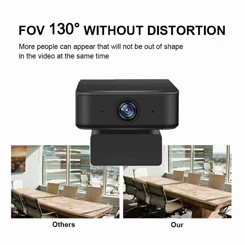 360Degree AI Tracking Wireless USB Webcam 2MP Webcam 1080P For Boardcast Online Teaching Video