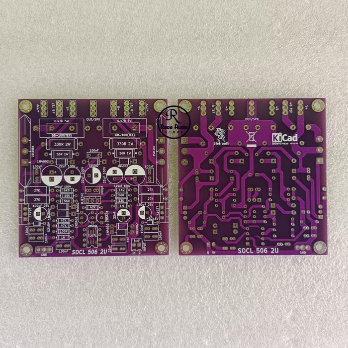 PCB SOCL 506 TEF 2U Double Layer FR4 Fiber