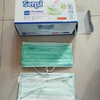Masker SENSI / Masker Kesehatan / Masker Mulut / Masker Hijab Motor